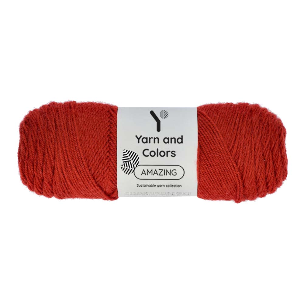 Yarn and Colors Amazing 030 Red wine - bol garen in deze kleur
