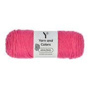 Yarn and Colors Amazing 035 Girly Pink - bol garen in deze kleur
