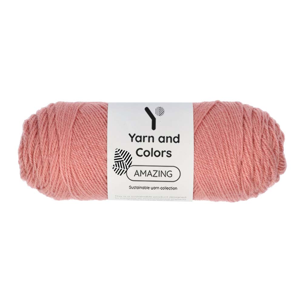 Yarn and Colors Amazing 047 Old Pink - bol garen in deze kleur