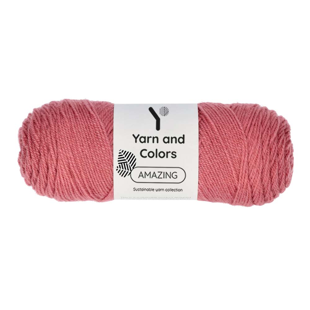 Yarn and Colors Amazing 048 Antique Pink - bol garen in deze kleur