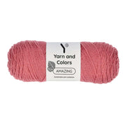 Yarn and Colors Amazing 048 Antique Pink - bol garen in deze kleur