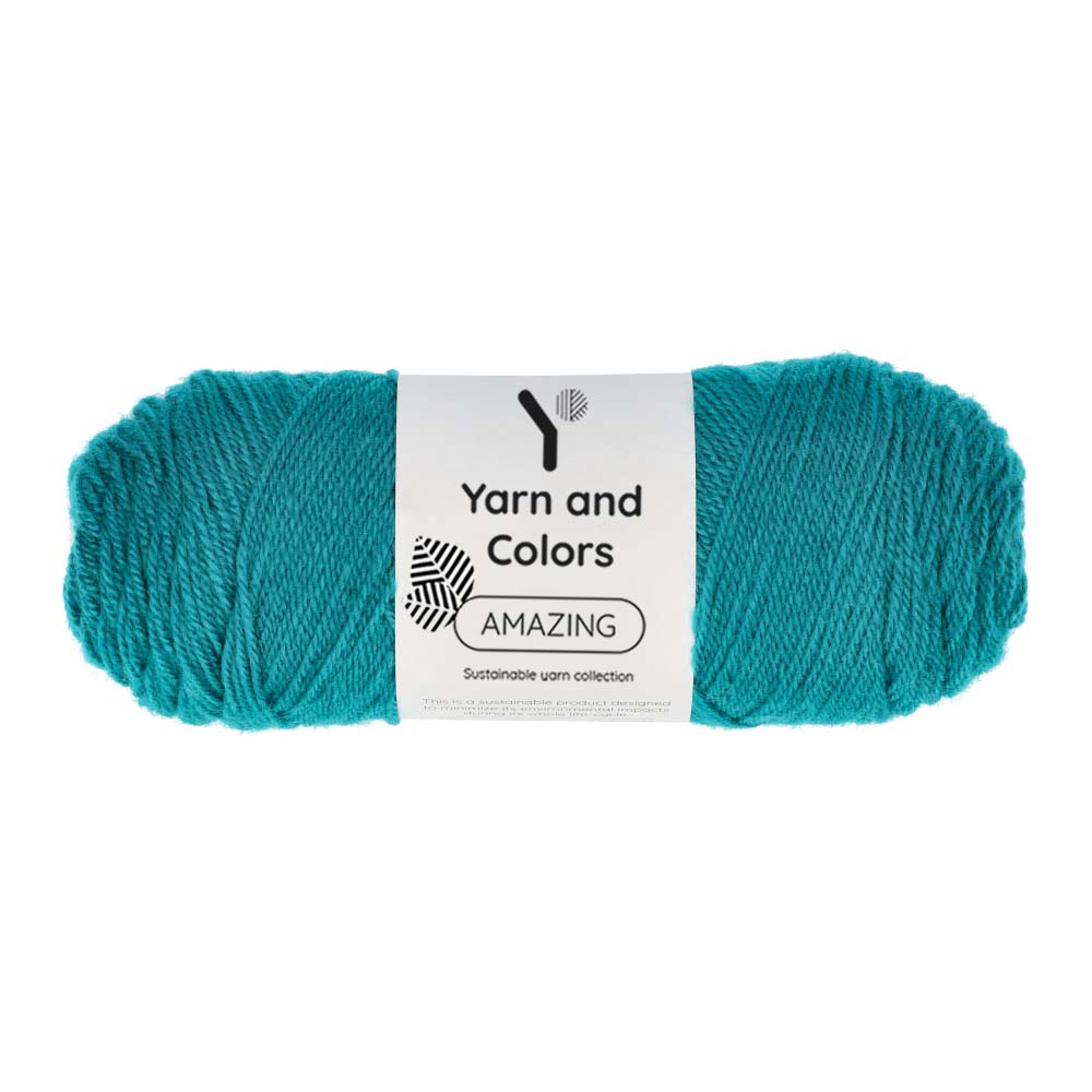 Yarn and Colors Amazing 070 Petroleum - bol garen in deze kleur