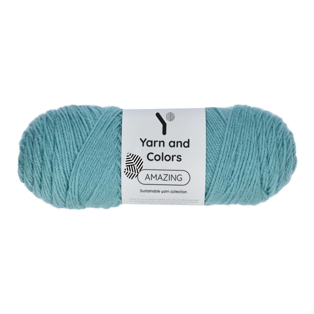 Yarn and Colors Amazing 072 Glass - bol garen in deze kleur