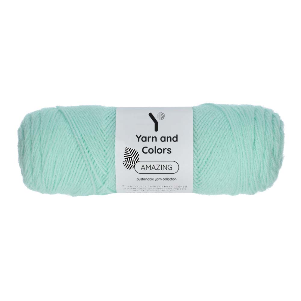 Yarn and Colors Amazing 073 Jade Gravel - bol garen in deze kleur
