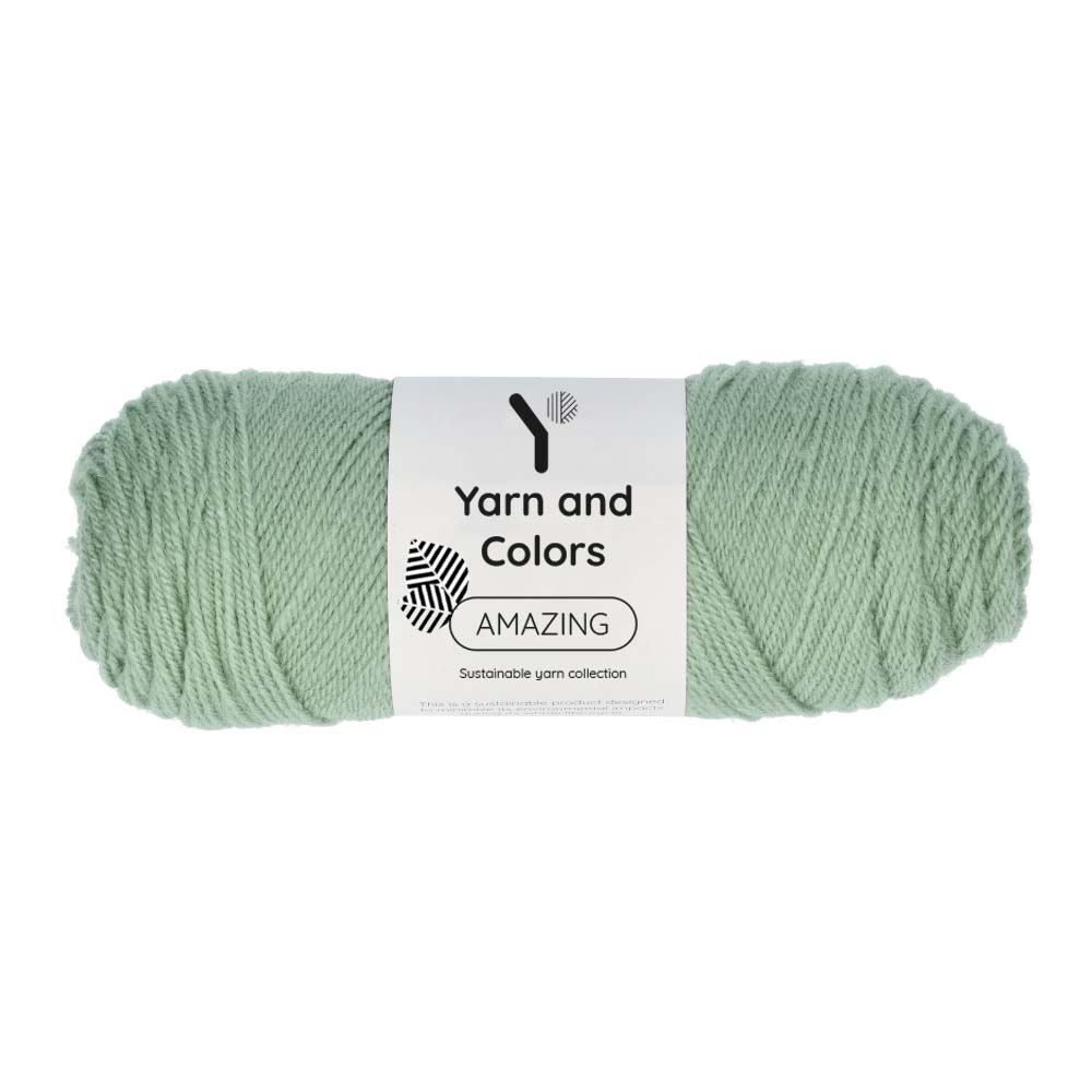 Yarn and Colors Amazing 080 Eucalyptus - bol garen in deze kleur