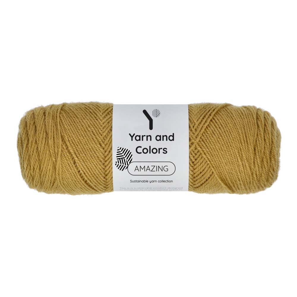 Yarn and Colors Amazing 089 Gold - bol garen in deze kleur