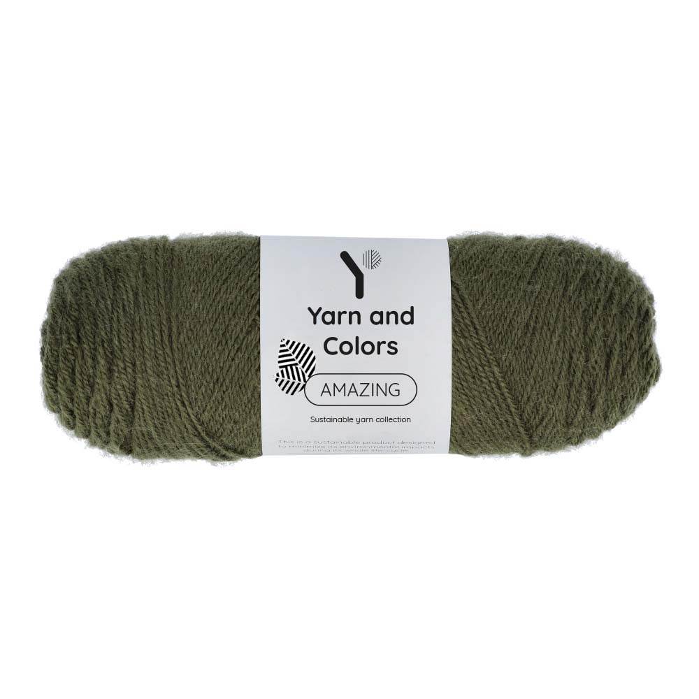 Yarn and Colors Amazing 091 Khaki - bol garen in deze kleur