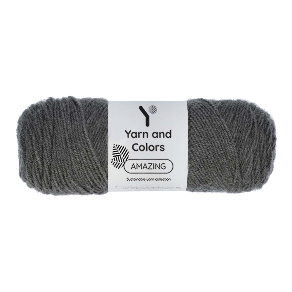 Yarn and Colors Amazing 098 Graphite - bol garen in deze kleur