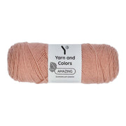 Yarn and Colors Amazing 101 Rosé - bol garen in deze kleur