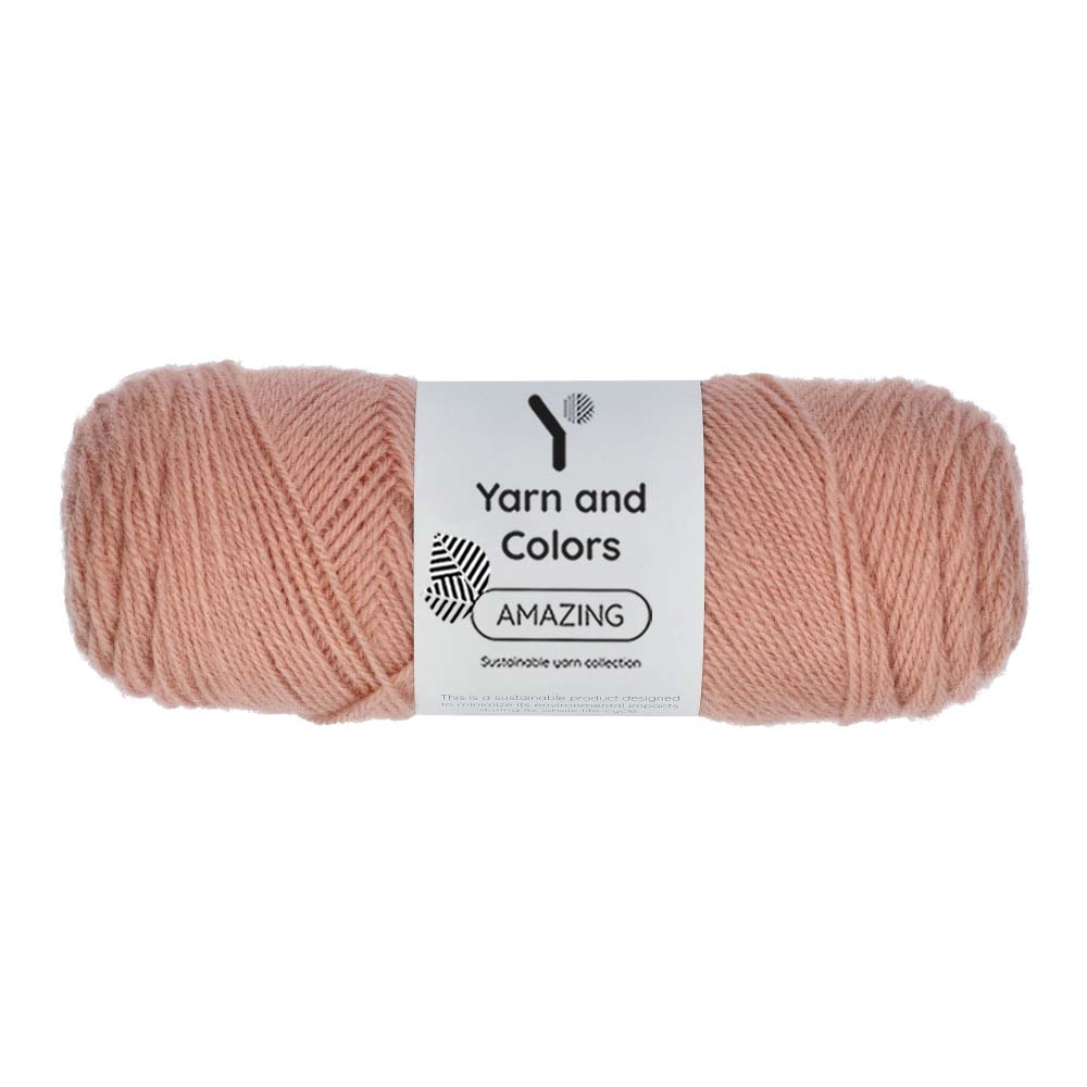 Yarn and Colors Amazing 101 Rosé - bol garen in deze kleur