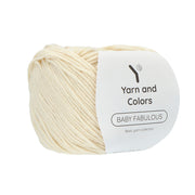 Yarn and Colors Baby Fabulous 003 Ecru - bol garen in deze kleur