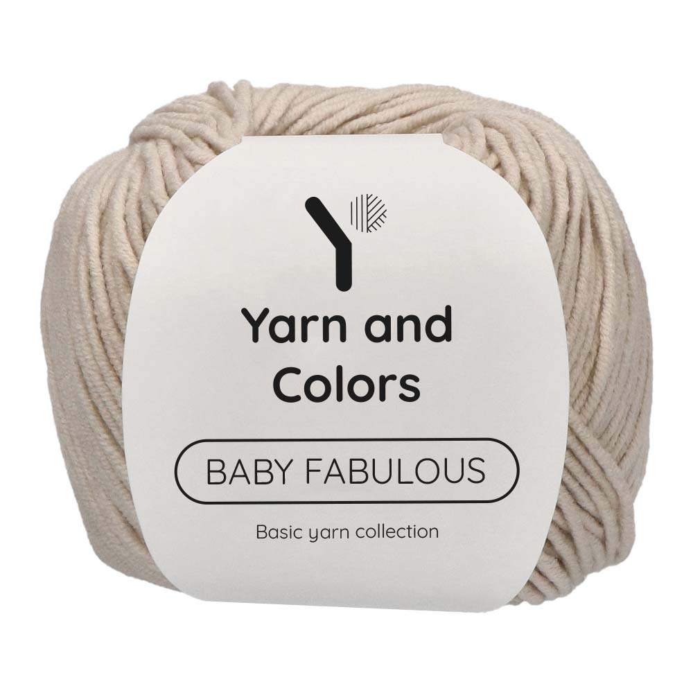 Yarn and Colors Baby Fabulous 004 Birch - bol garen in deze kleur