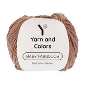 Yarn and Colors Baby Fabulous 008 Teak - bol garen in deze kleur