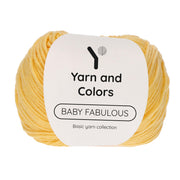 Yarn and Colors Baby Fabulous 014 Sunflower - bol garen in deze kleur