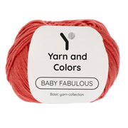 Yarn and Colors Baby Fabulous 023 Brick - bol garen in deze kleur