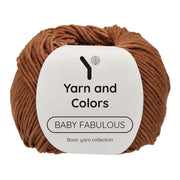 Yarn and Colors Baby Fabulous 026 Satay - bol garen in deze kleur