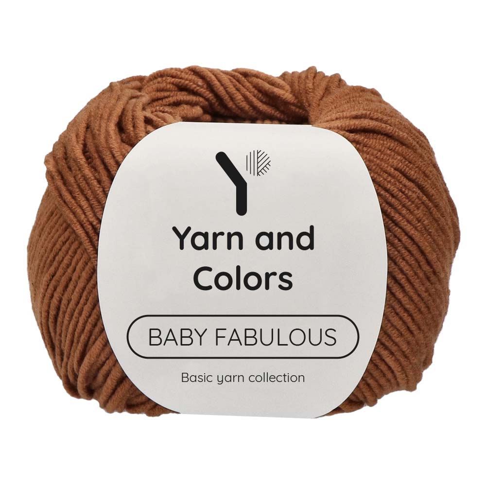 Yarn and Colors Baby Fabulous 026 Satay - bol garen in deze kleur