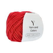 Yarn and Colors Baby Fabulous 030 Red Wine - bol garen in deze kleur