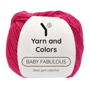 Yarn and Colors Baby Fabulous 033 Raspberry - bol garen in deze kleur