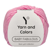 Yarn and Colors Baby Fabulous 037 Cotton Candy - bol garen in deze kleur