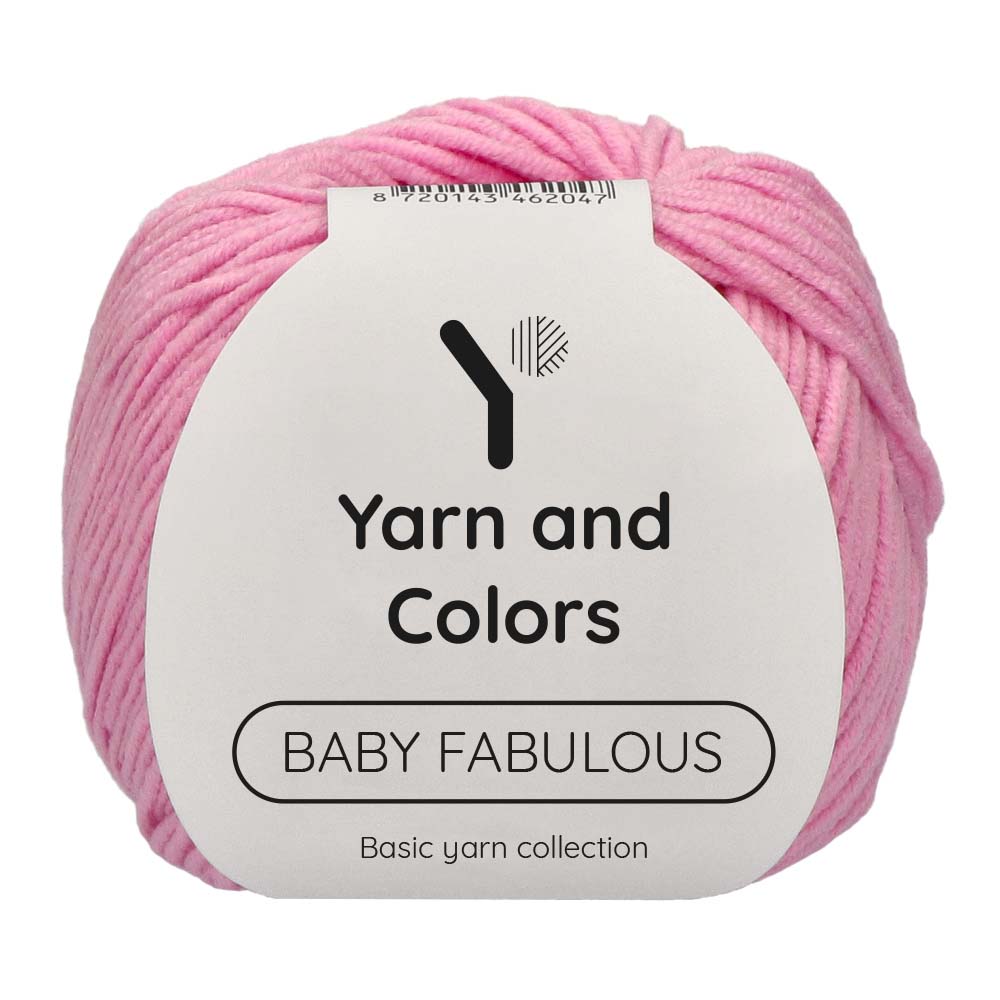 Yarn and Colors Baby Fabulous 037 Cotton Candy - bol garen in deze kleur