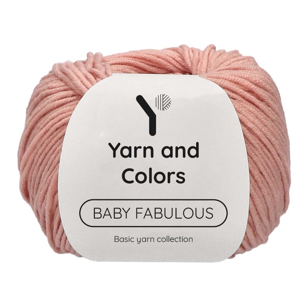 Yarn and Colors Baby Fabulous 047 Old Pink - bol garen in deze kleur