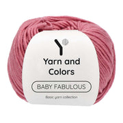 Yarn and Colors Baby Fabulous 048 Antique Pink - bol garen in deze kleur