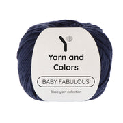 Yarn and Colors Baby Fabulous 059 Dark Blue - bol garen in deze kleur