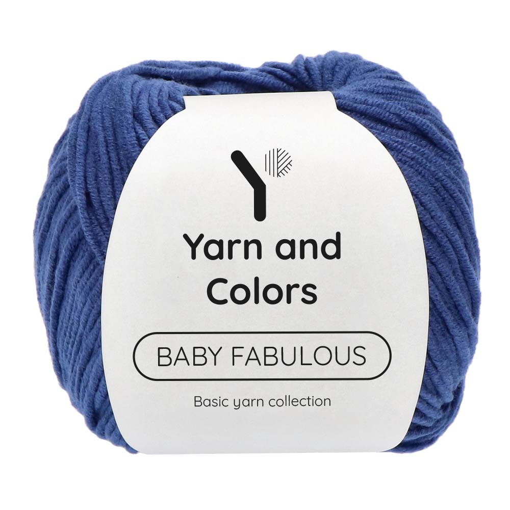 Yarn and Colors Baby Fabulous 060 Navy Blue - bol garen in deze kleur
