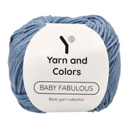 Yarn and Colors Baby Fabulous 061 Denim - bol garen in deze kleur