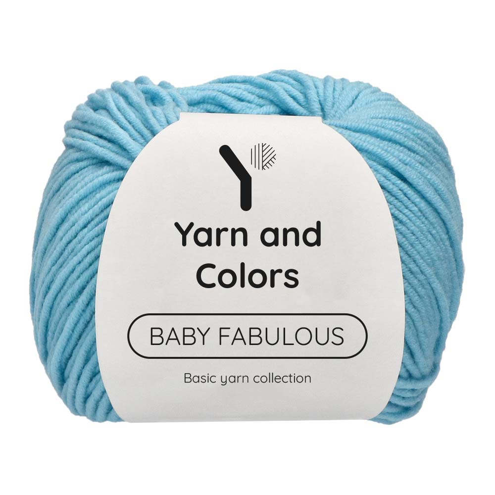 Yarn and Colors Baby Fabulous 064 Nordic Blue - bol garen in deze kleur