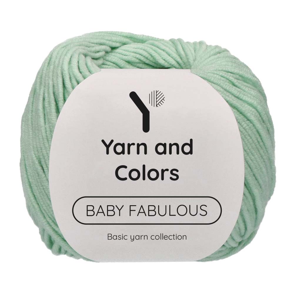 Yarn and Colors Baby Fabulous 073 Jade Gravel - bol garen in deze kleur