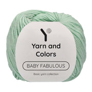 Yarn and Colors Baby Fabulous 073 Jade Gravel - bol garen in deze kleur
