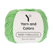 Yarn and Colors Baby Fabulous 082 Grass - bol garen in deze kleur