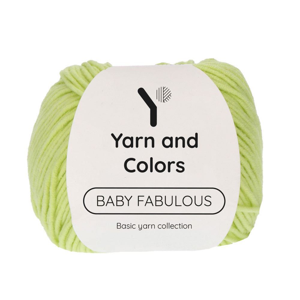 Yarn and Colors Baby Fabulous 084 Pistachio - bol garen in deze kleur