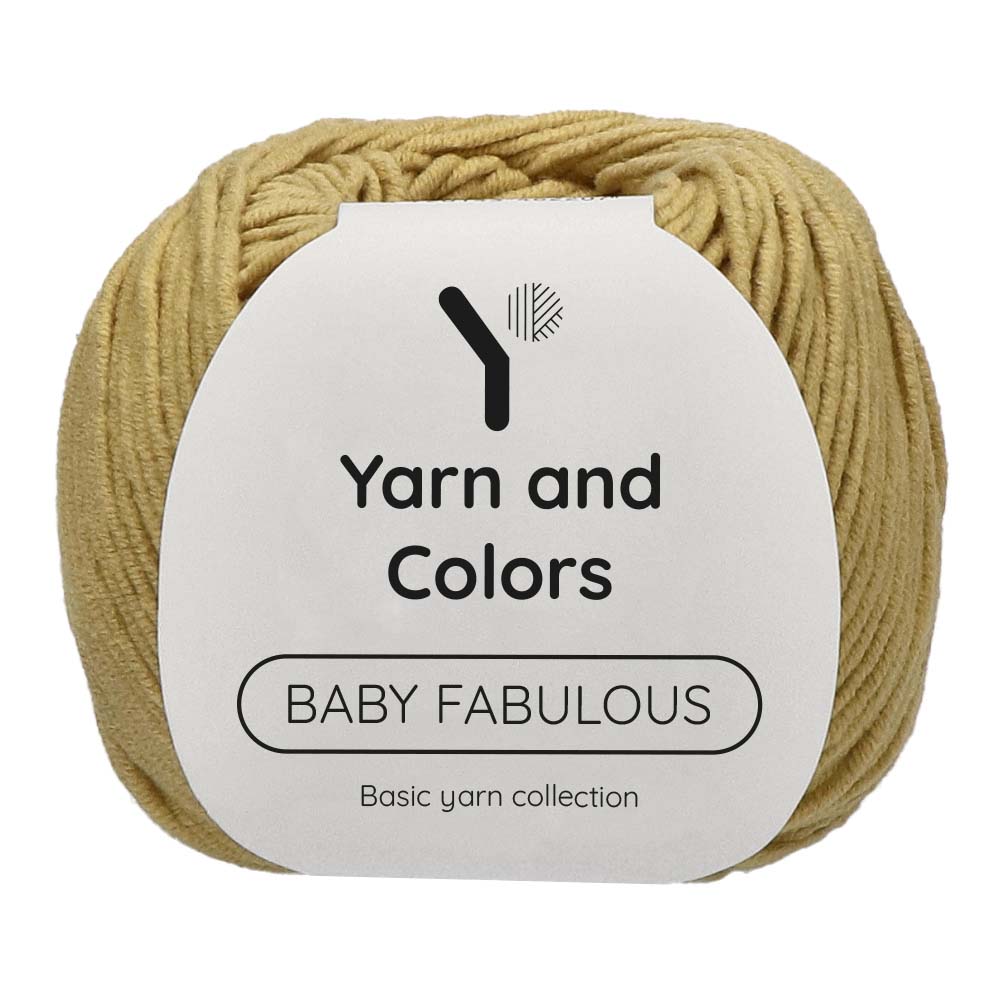 Yarn and Colors Baby Fabulous 089 Gold - bol garen in deze kleur
