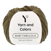 Yarn and Colors Baby Fabulous 091 Khaki - bol garen in deze kleur