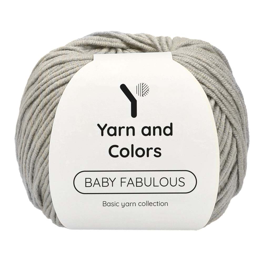 Yarn and Colors Baby Fabulous 096 Shark Grey - bol garen in deze kleur