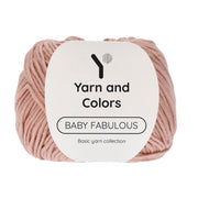 Yarn and Colors Baby Fabulous 101 Rosé - bol garen in deze kleur