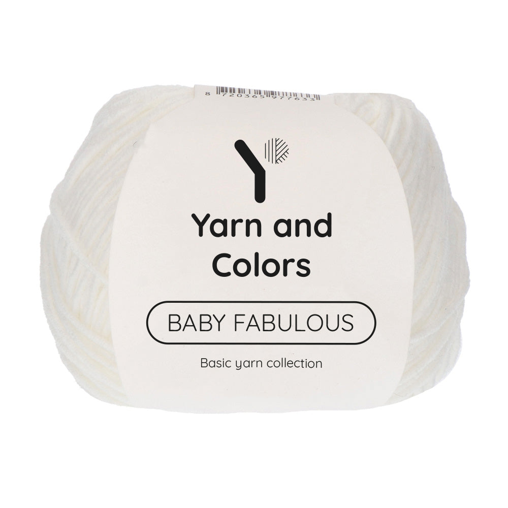 Yarn and Colors Baby Fabulous 102 Marble - bol garen in deze kleur