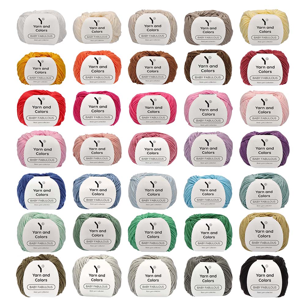Yarn and Colors Baby Fabulous Alle Kleuren Pakket