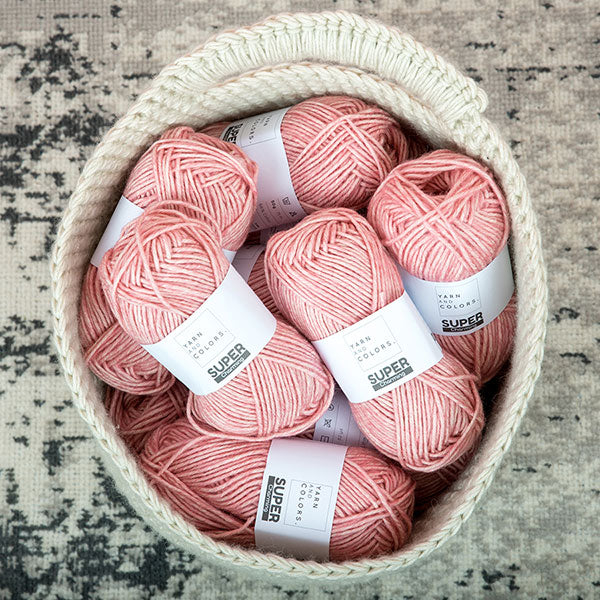 Basic basket — gemaakt met Yarn and Colors Basis Mandje Haakpakket (3)