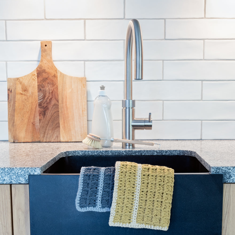 Edit — gemaakt met Yarn and Colors Be Gentle Kitchen Cloths Haakpakket