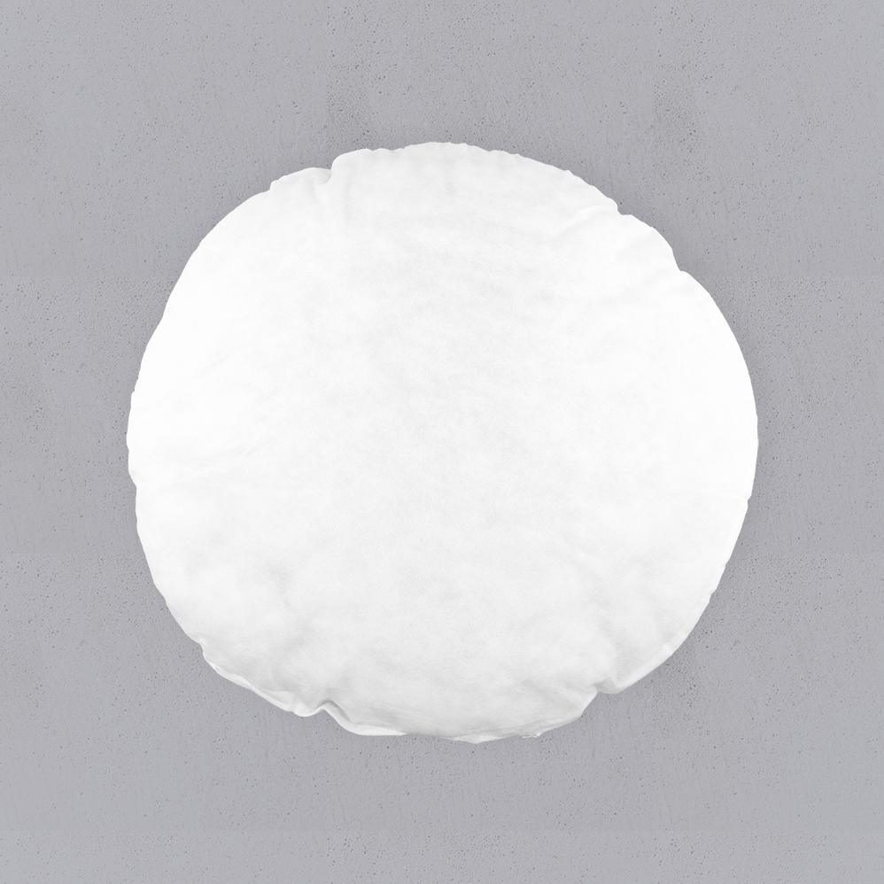 Cushion round cm — gemaakt met Yarn and Colors Binnenkussen Rond 50cm