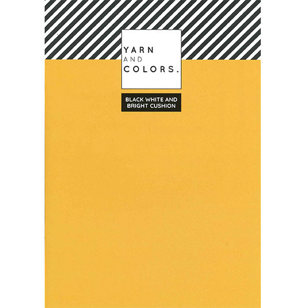 Black white and bright cushion — gemaakt met Yarn and Colors Black, White and Bright Comfy Cushion Booklet