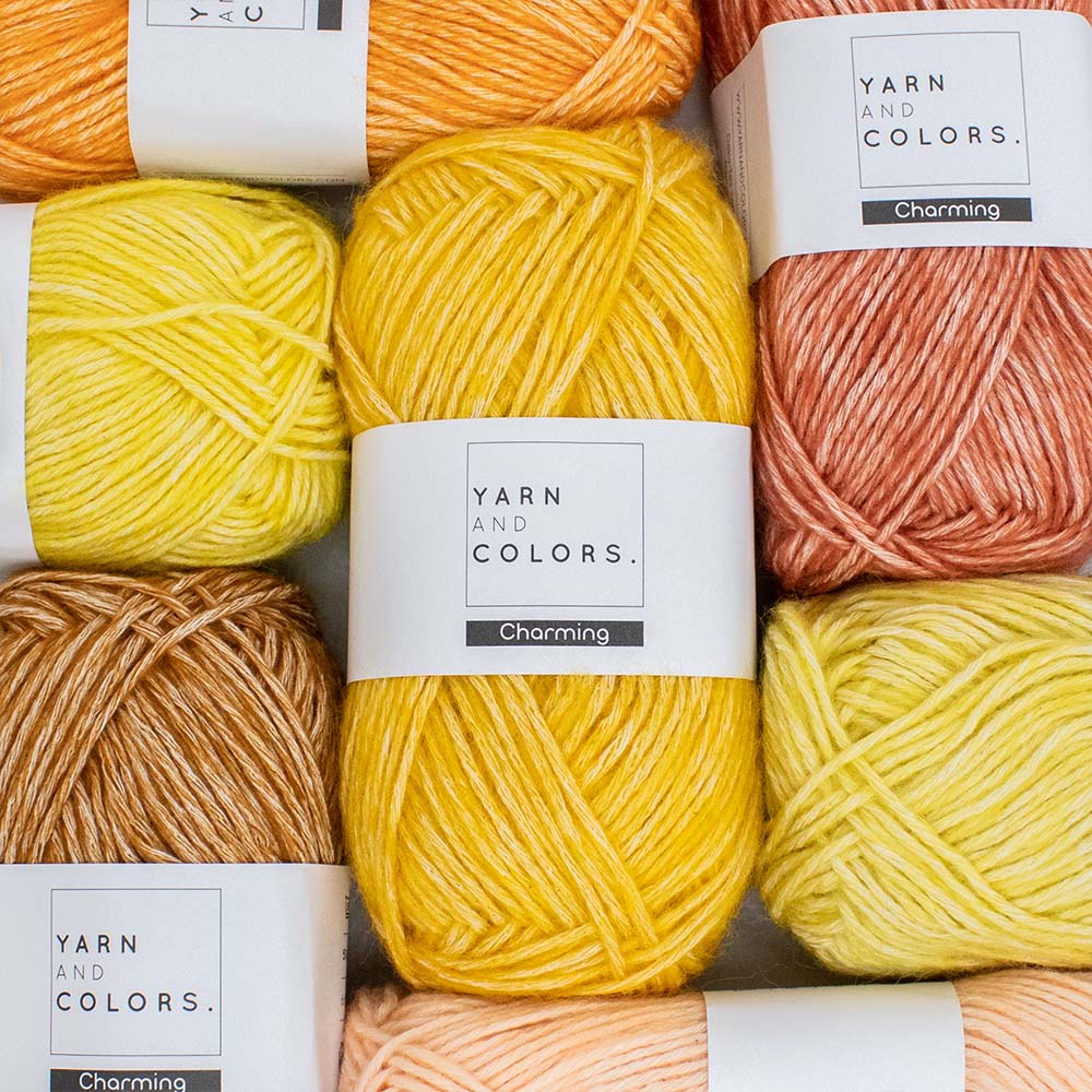 Geel — sfeerbeeld met Yarn and Colors Charming