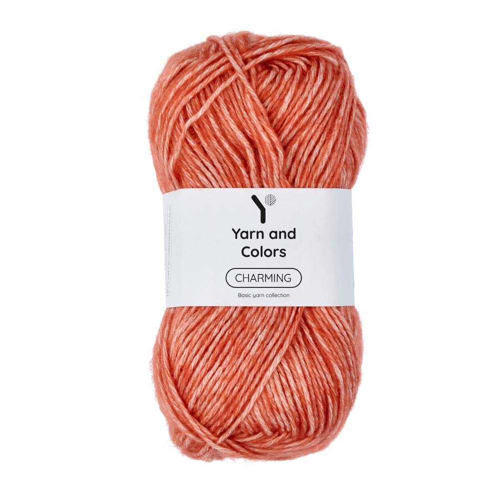 Yarn and Colors Charming 023 Brick - bol garen in deze kleur