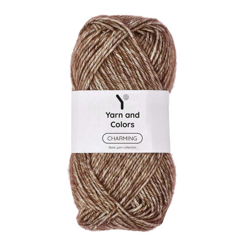 Yarn and Colors Charming 027 Brunet - bol garen in deze kleur