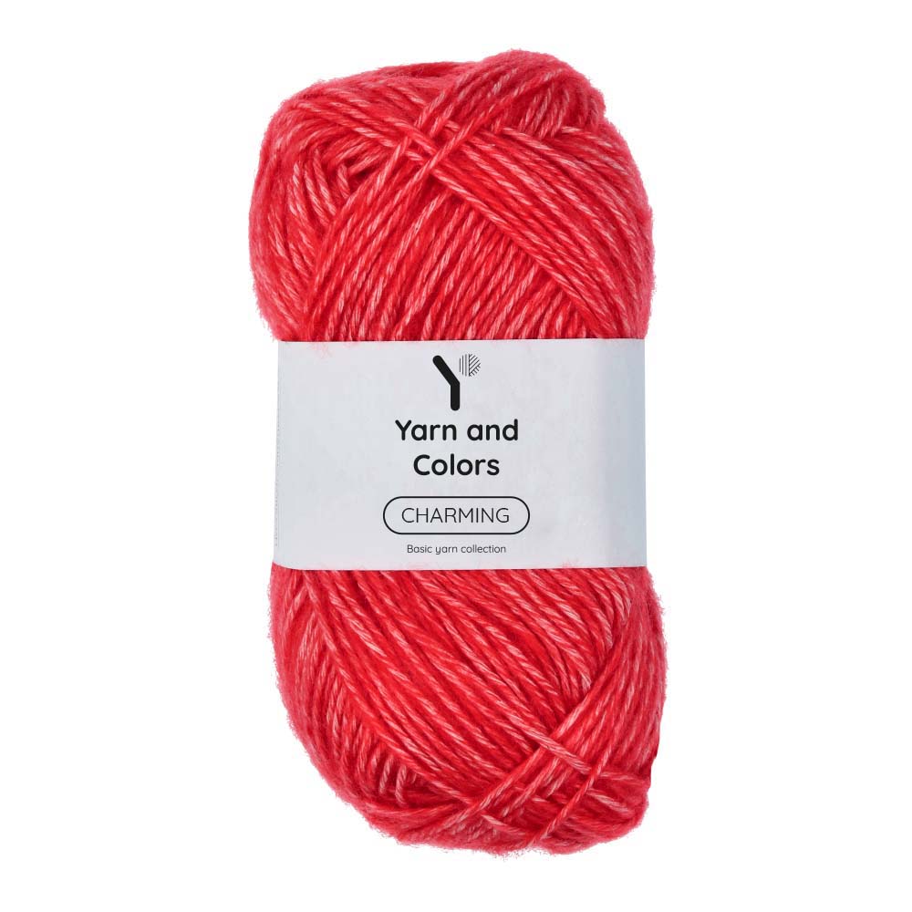 Yarn and Colors Charming 032 Pepper - bol garen in deze kleur