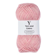 Yarn and Colors Charming 046 Pastel Pink - bol garen in deze kleur